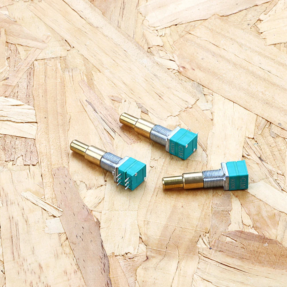 

3Pcs Guitar Potentiometer Solid Materials Fine Workmanship Easy Installation Guitar Accessories Pots for Guitars