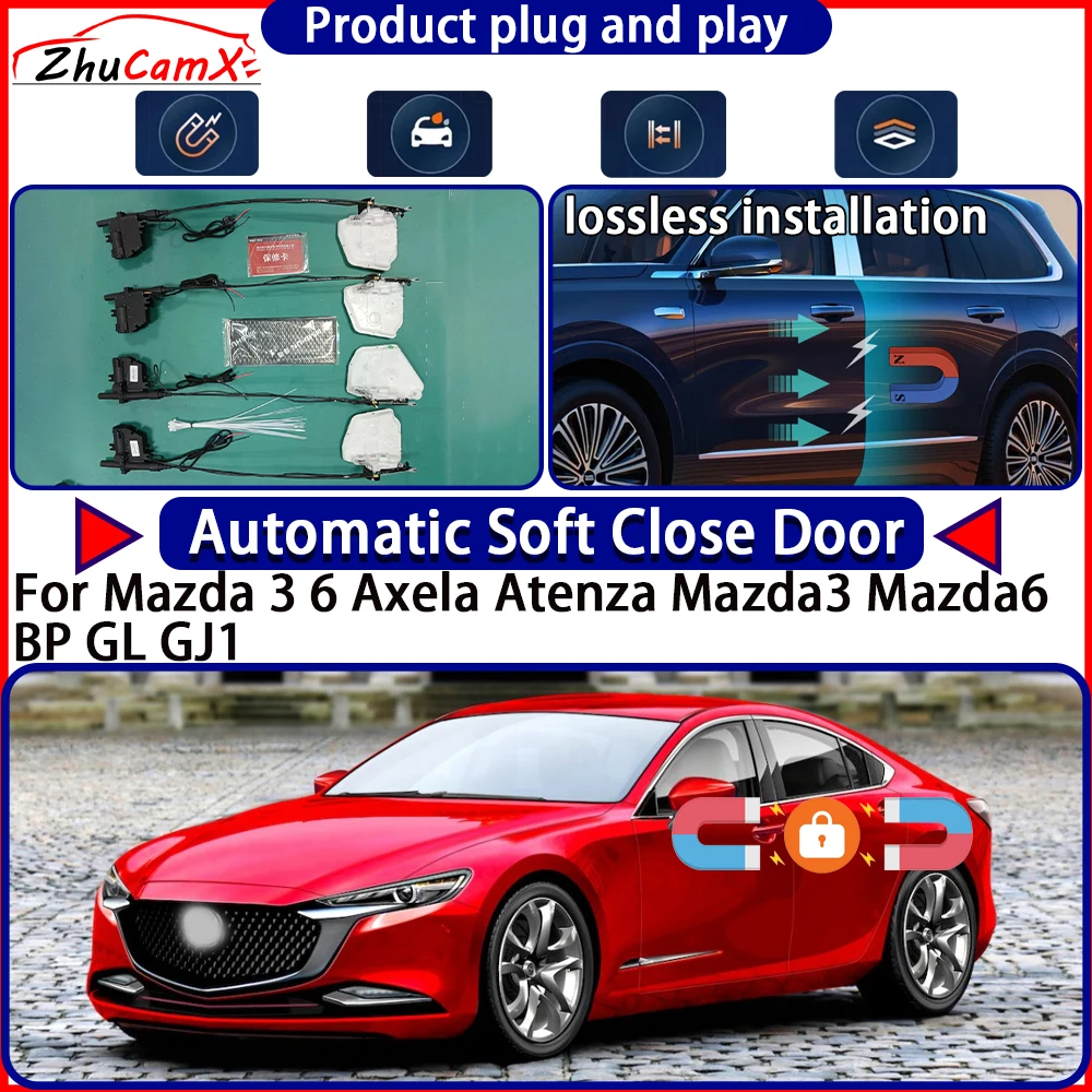 

OEM Door Lock Actuator for Mazda 3 6 Axela Atenza Mazda3 Mazda6 BP GL GJ1 Soft Close Easy Door Kit Power Latch System Auto Door