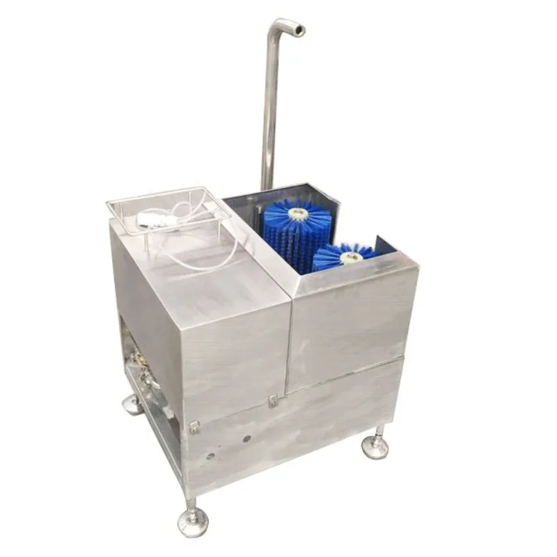 Food factory small smart sole boot help cleaning machine