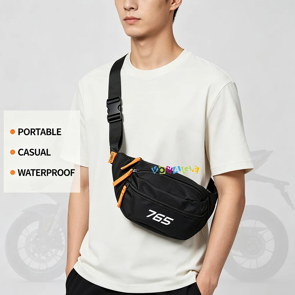 High Quality Locomotive Commuting Waterproof Storage Motorcycle Waist Bag Accessories For Triumph Street Triple 765 RS /S/R