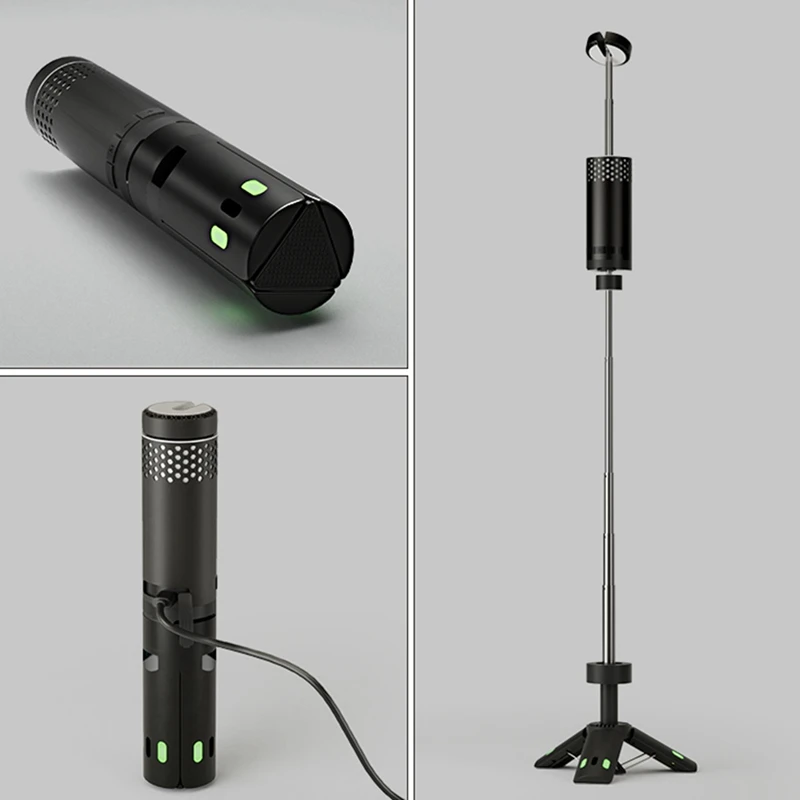 Outdoor Camping Light,Telescopic 10000Mah Rechargeable Camping Tent Lamp For Outdoor, Work Light ,Emergency,Car Repair