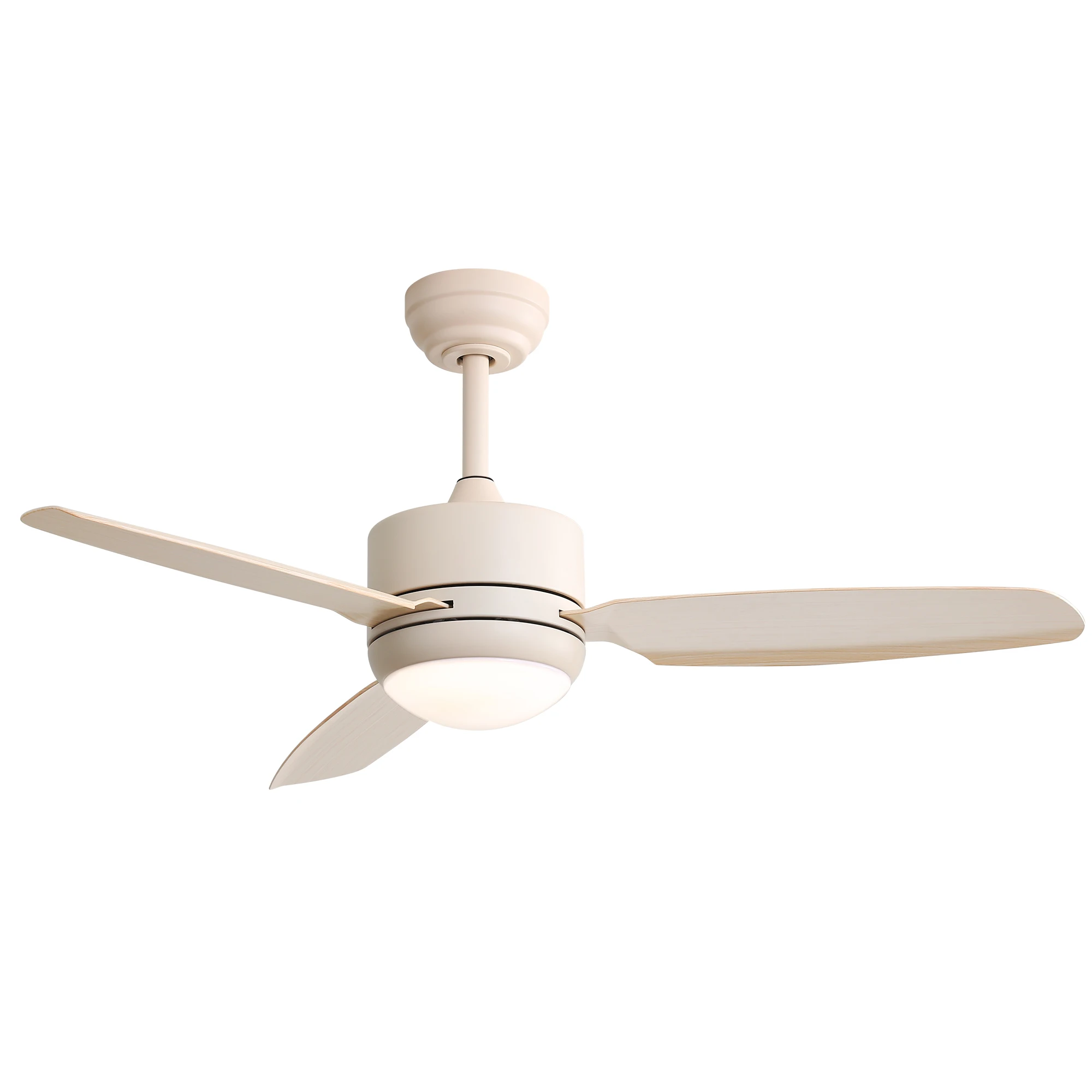 Sofucor Modern 46-inch ceiling fan with LED DC 6-speed high wind speed with remote control