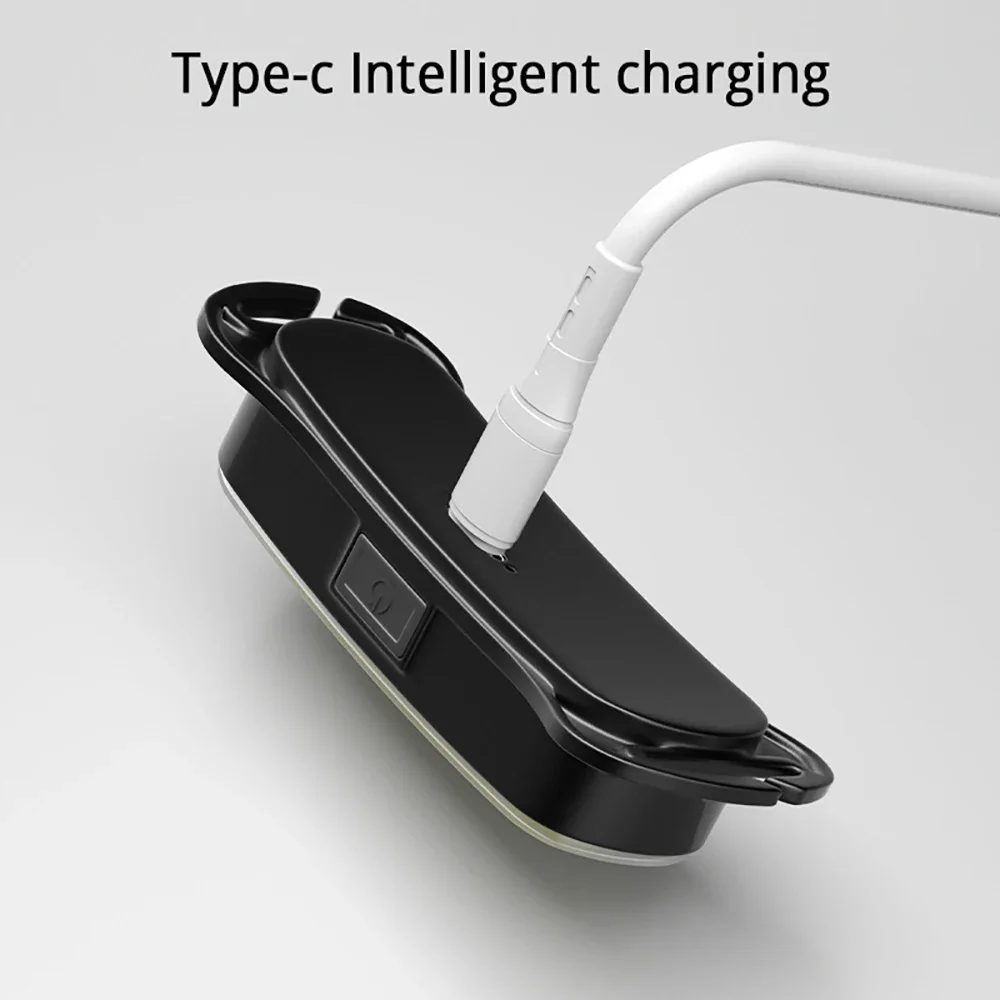 Super Bright COB Headlamp Portable Work Light USB Rechargeable Head Torch Outdoor Waterproof Searchlight Outdoor Travel Lantern