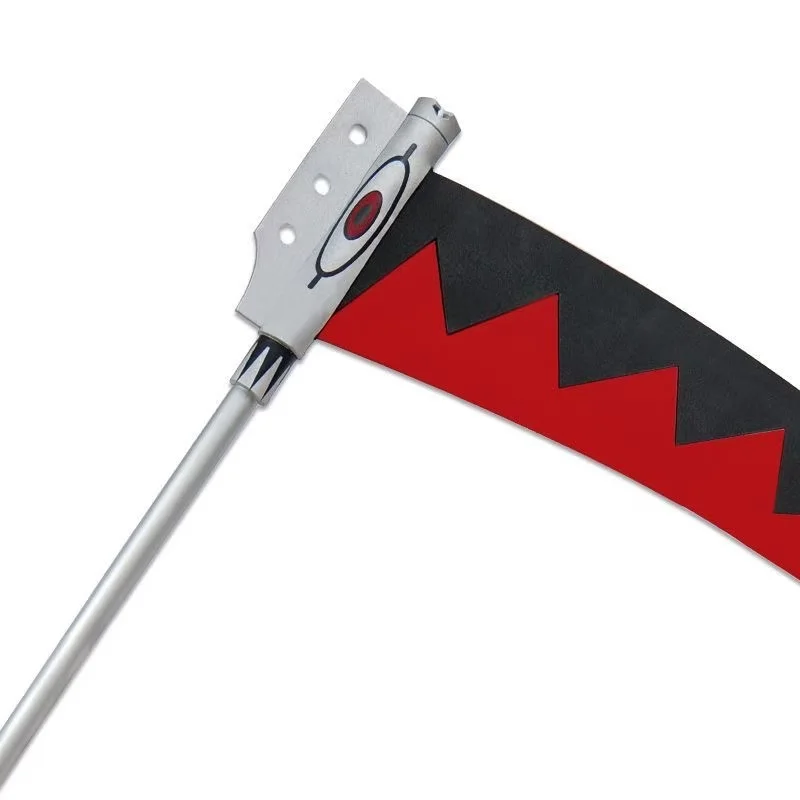 Maka Albarn Cos Sickle Weapons Game Soul Eater Cosplay Props Halloween Christmas Party Costume Accessories for Comic Show: Maka Albarn Cos Sickle Weapons Game Soul Eater Cosplay Props Halloween Christmas Party Costume Accessories for Comic Show - Akcesoria do kostiumów na Comic Con, Halloween i Boże Narodzenie, rekwizyty do cosplayu z motywem Sickle Weapons z gry Soul Eater.