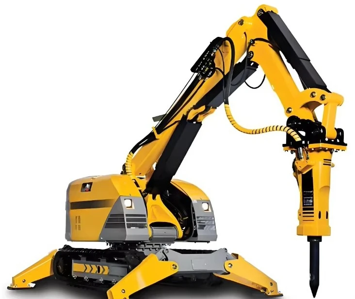 Compact Hydraulic Demolition Robot for Urban Renewal Old Area Remote Control Demolition Robot High Work Efficiency