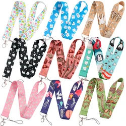 Human Organ Lanyard for Key Tooth Care Dentist Neck Strap Card ID Badge Holder Keychain Keyring Accessories Doctor Nurse Gift