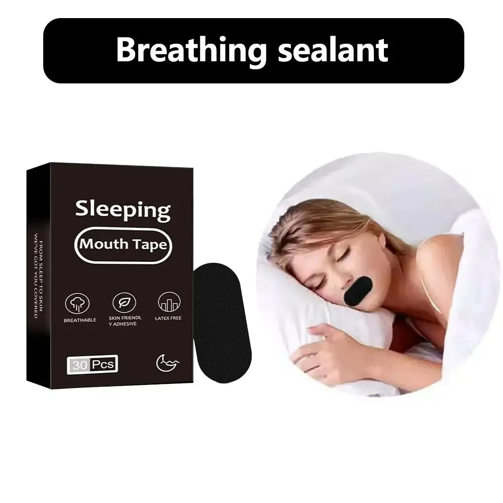 

30pcs Mouth Patch For Sleep Breathe Closed Mouth Patch Correct Lip Nose Breathing Child Adult Night Sleep Mouth Closed Orthotic