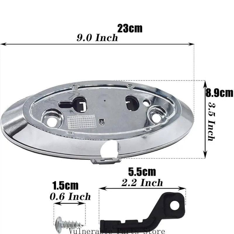 D0UC الباب الخلفي احتياطية مبيت الكاميرا الحافة AL3Z19H511A BL3Z19G490B شعار الإسكان #6
