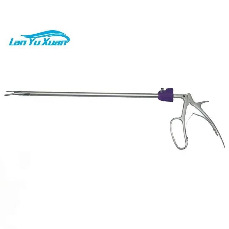 Large Medical Reusable Endoscopic Surgical Laparoscopic Instrument Clip Applier Polymer Hem o lok Ligation  Applicators