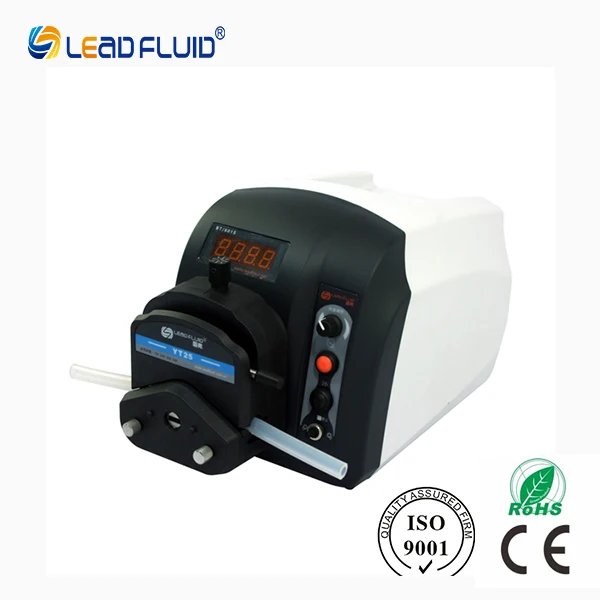 

BT601S YT25 CE certificated Lab Industrial Medical Equipment Metering Liquid Plastic Cover Peristaltic Pump 0.16-2900 ml/min