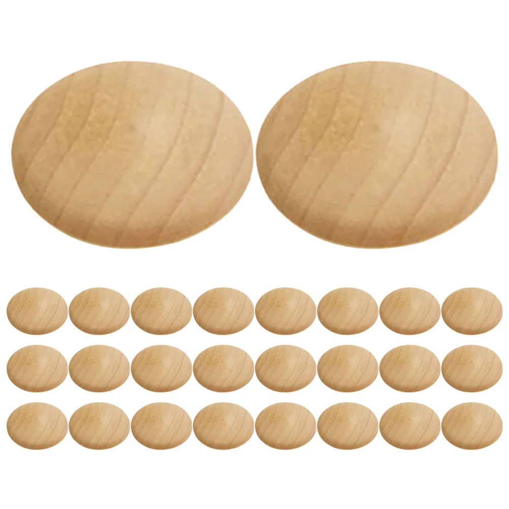 50 шт. деревянные заглушки для отверстий для мебели