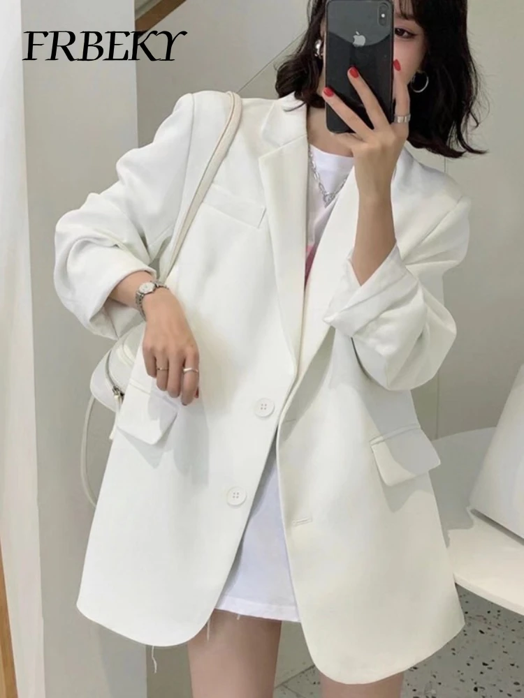 Blazer Woman Spring Summer New Solid Color Suit Jacket Women Korean Fashion Casual Comfortable Suit Woman Clothing Outerwears