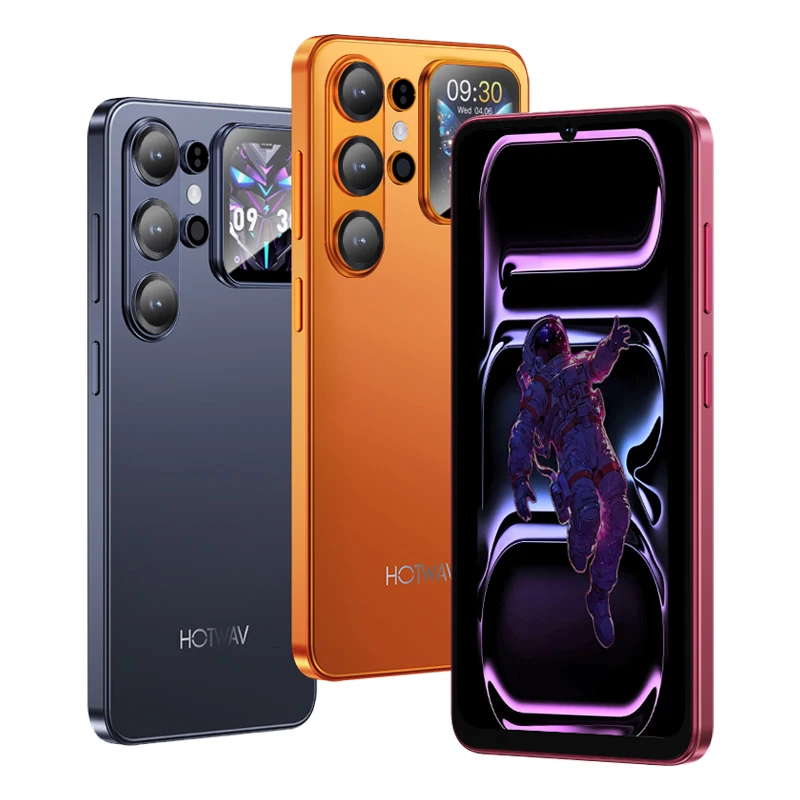 HOTWAV X26 Ultra Smartphone 6.75'' 120Hz 5160mAh 18W Android 16 Mobile Phone with Second Screen 6GB 128GB WiFi 6 Cellphone