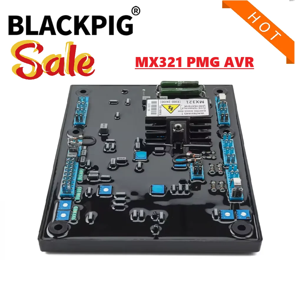 MX321 AVR PMG Permanent Magnet Generator Automatic Voltage Regulator Stabilizer Three Phase For Alternator Spare Parts