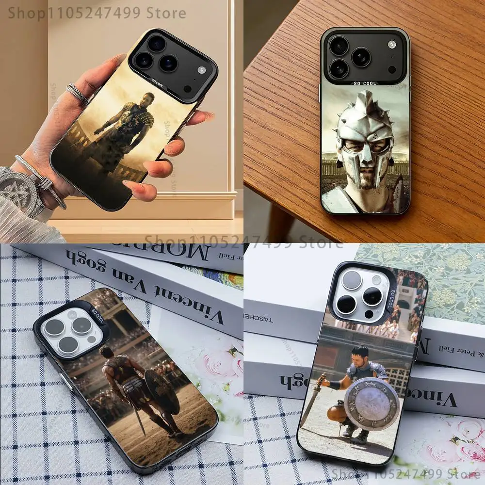 

Movie G-Gladiator 2 Phone Case Black case for iPhone17,16,15,14,13,12,Pro,Max,Plus,E,SE4,Air,Mini