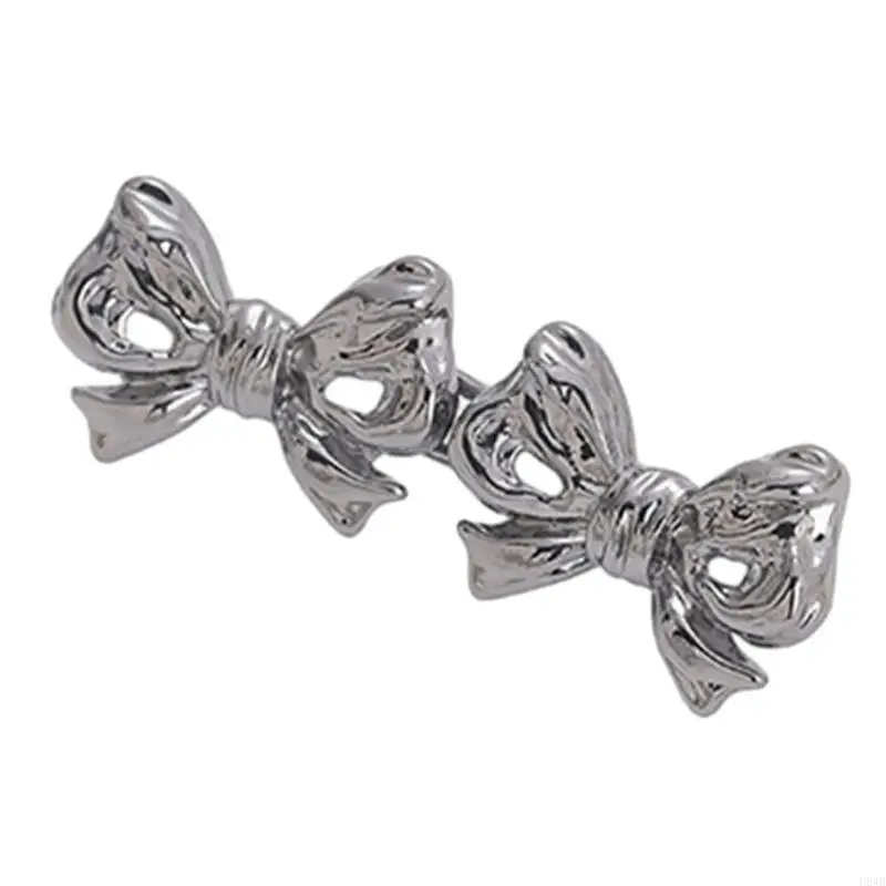 H8WB Bowknot Jeans Waist Tightener Jeans Button Pins Removable Trousers Button Pins