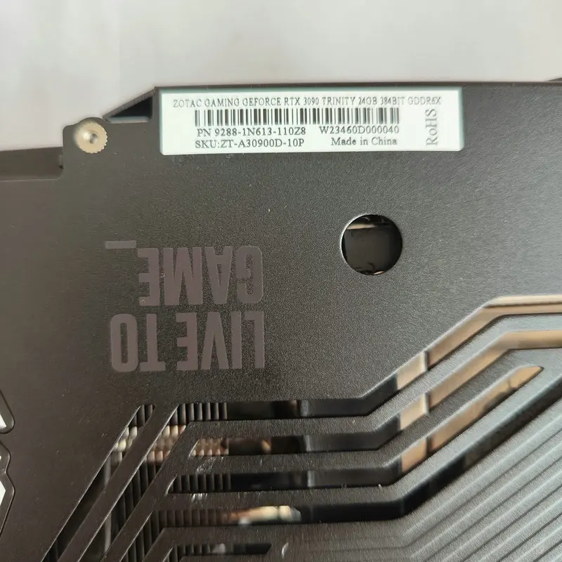 Original Radiator Cooler for ZOTAC RTX3090 RTX3080 Video Card with Backplate