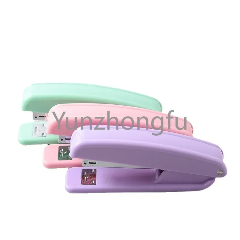 

Direct Supply Macaron Color Large Stapler Wholesale Office Desktop General 12 Labor Saving Staple