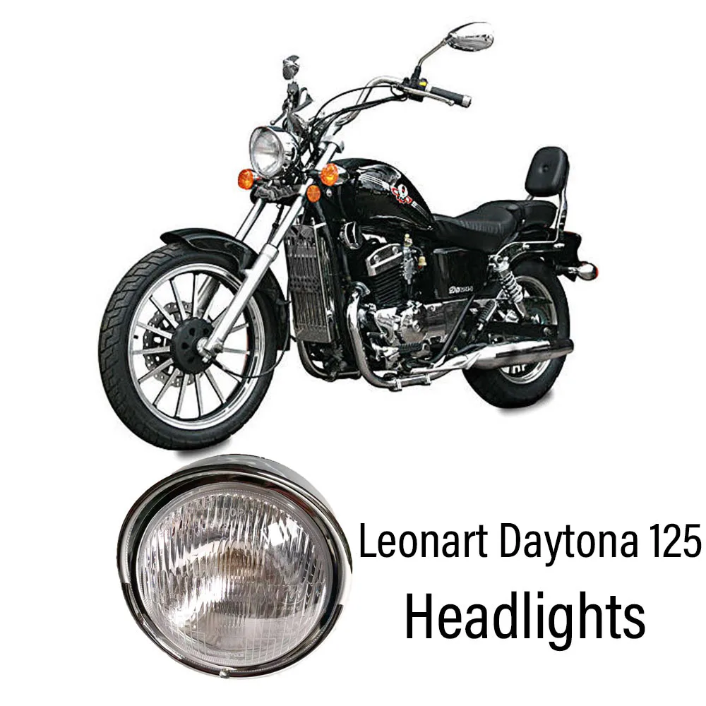 

New Fit Leonart Daytona 125 Daytona125 Front Head Light Lamp Headlight Headlamp For Leonart Daytona 125 Daytona125 Headlight