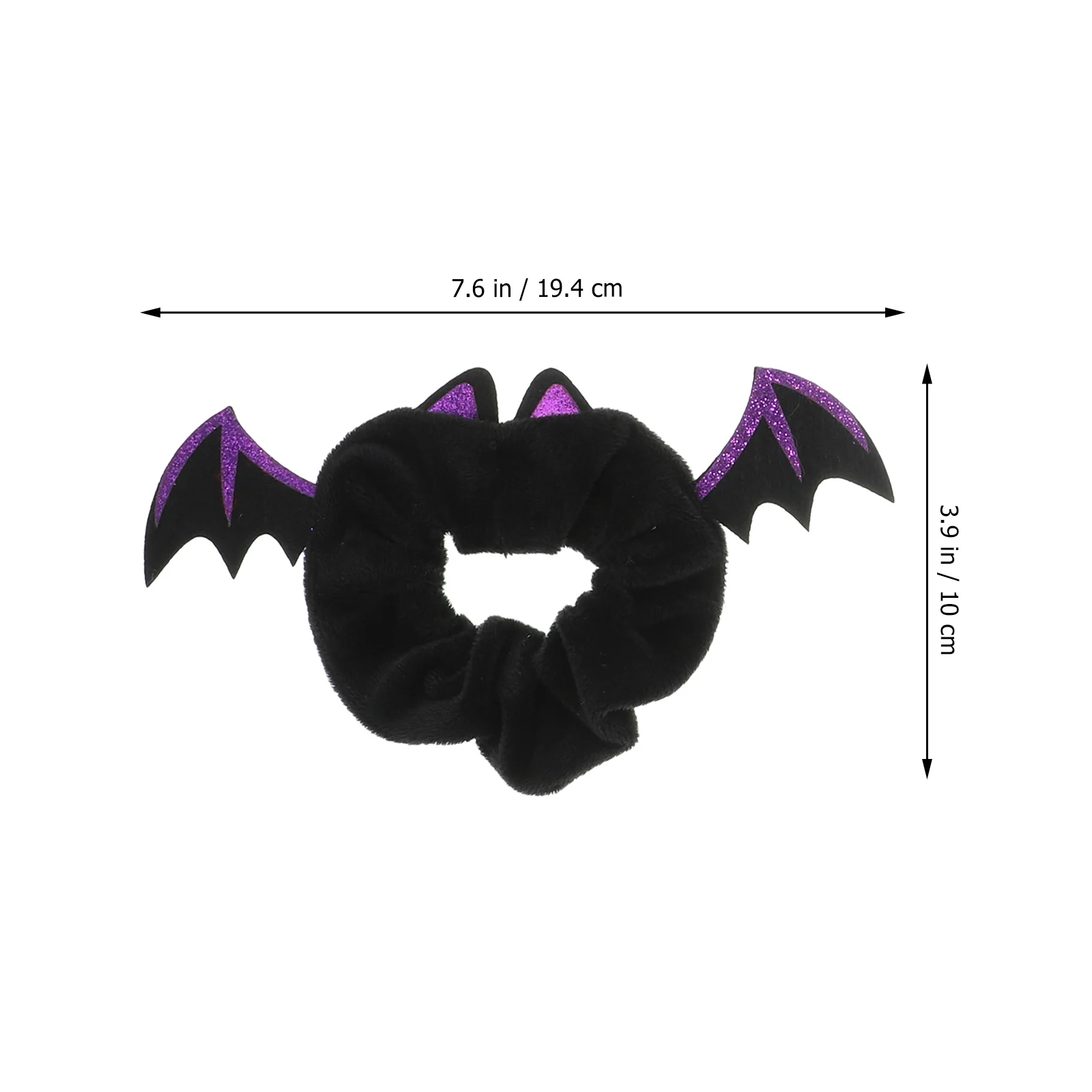 

7Pcs Halloween Hair Scrunchies Elastic Ponytail Holders Mixed Style Comfortable Hair Ties for Women Girls Daily Wear