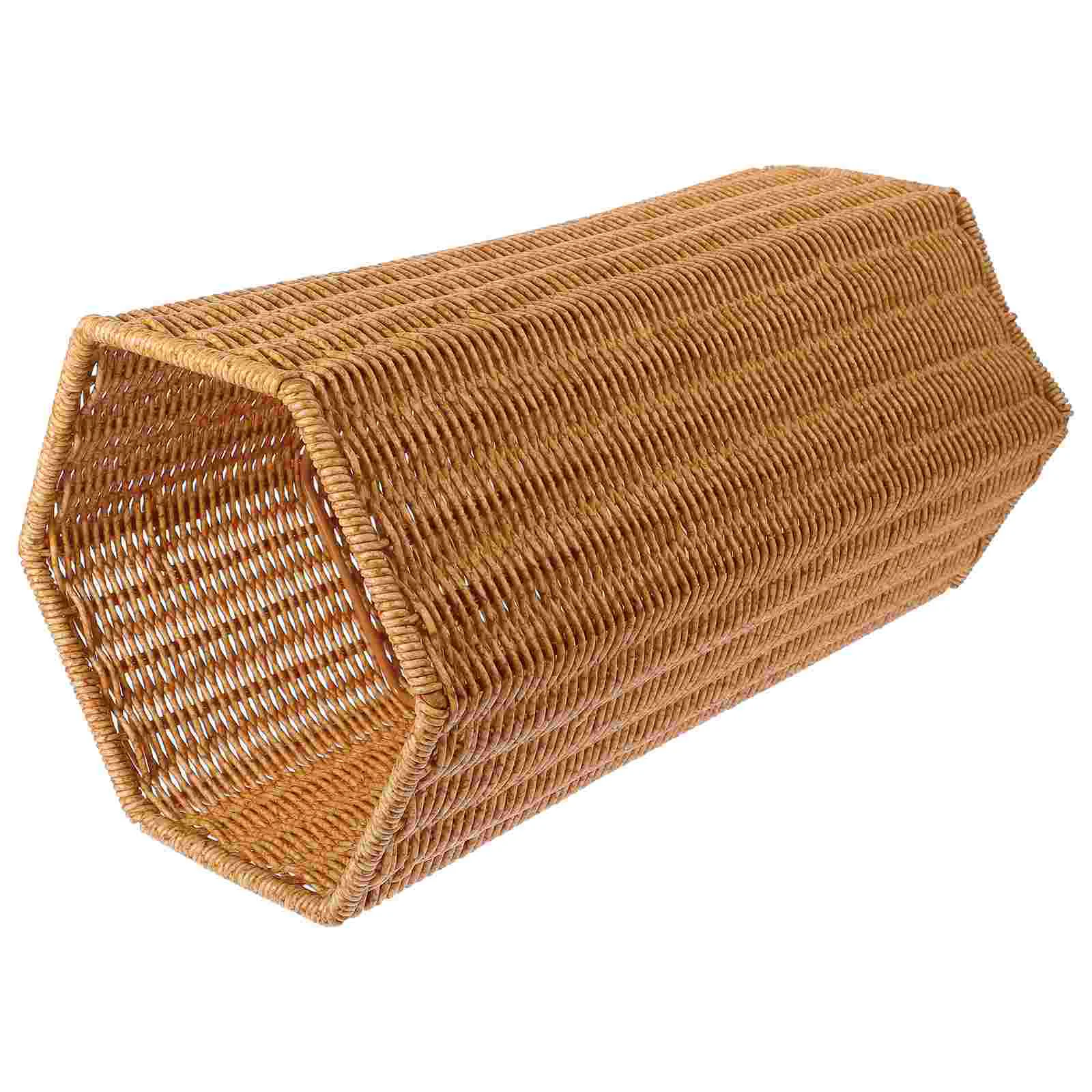 

Imitation Rattan Umbrella Stand Bucket Home Storage Basket Long-lasting Holder Office for Indoor Plastic