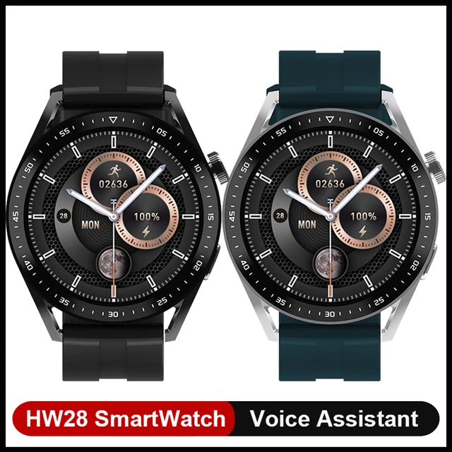 2022 New SmartWatch HW28 NFC Smart Watch Men 1.39 Inch HD Screen Voice  Assistant Bluetooth Call Calories pk Huawei GTR 3 GTS 2 - AliExpress