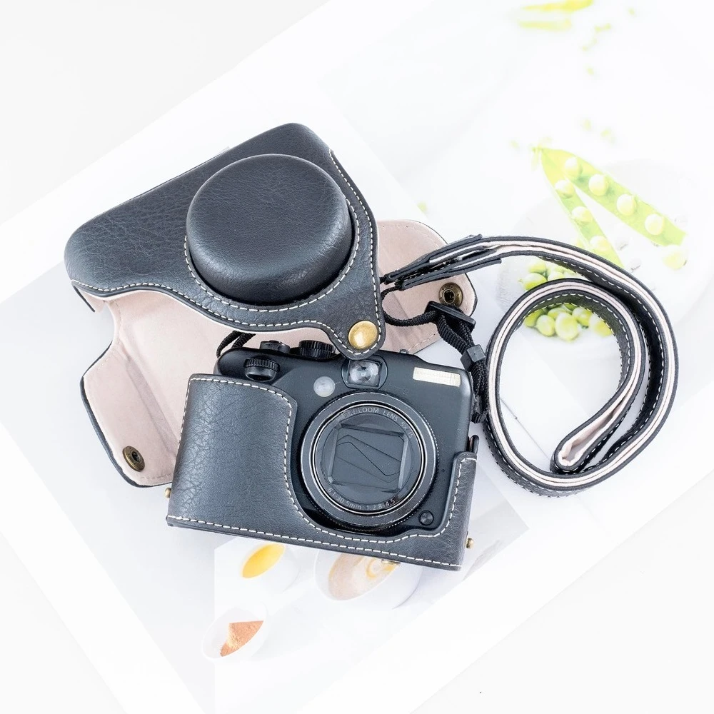 For Canon G12 PU Leather Pretective Case camera bag All-inclusive camera case base all-inclusive accessories