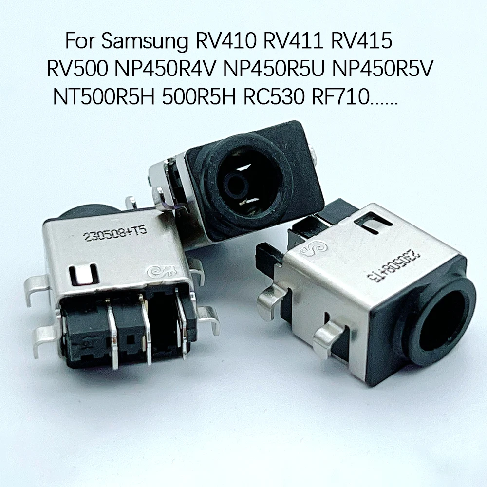 Laptop DC Charge DC Power Jack Socket Connector For Samsung RV410 RV415 RV500 NP450R4V NP450R5U/5V NT500R5H 500R5H RC530 RF710