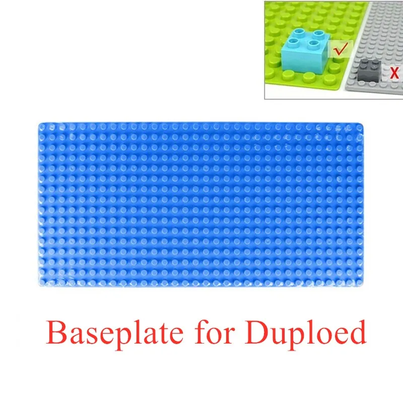 16*32 Punkte DIY große Grundplatte Zubehör Bausteine Spielzeug, kompatibel alle Marken, große Bausteine Grundplatte Wand