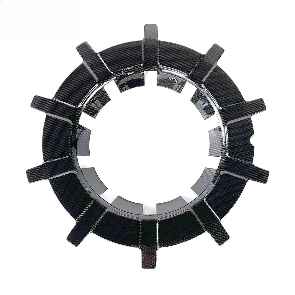 G Class W463A W464 Dry Carbon Fiber Wheel Rim Cover for G63 G500 G350d G550 Wheel Rim Cover Wheel Hubs Cover view 2