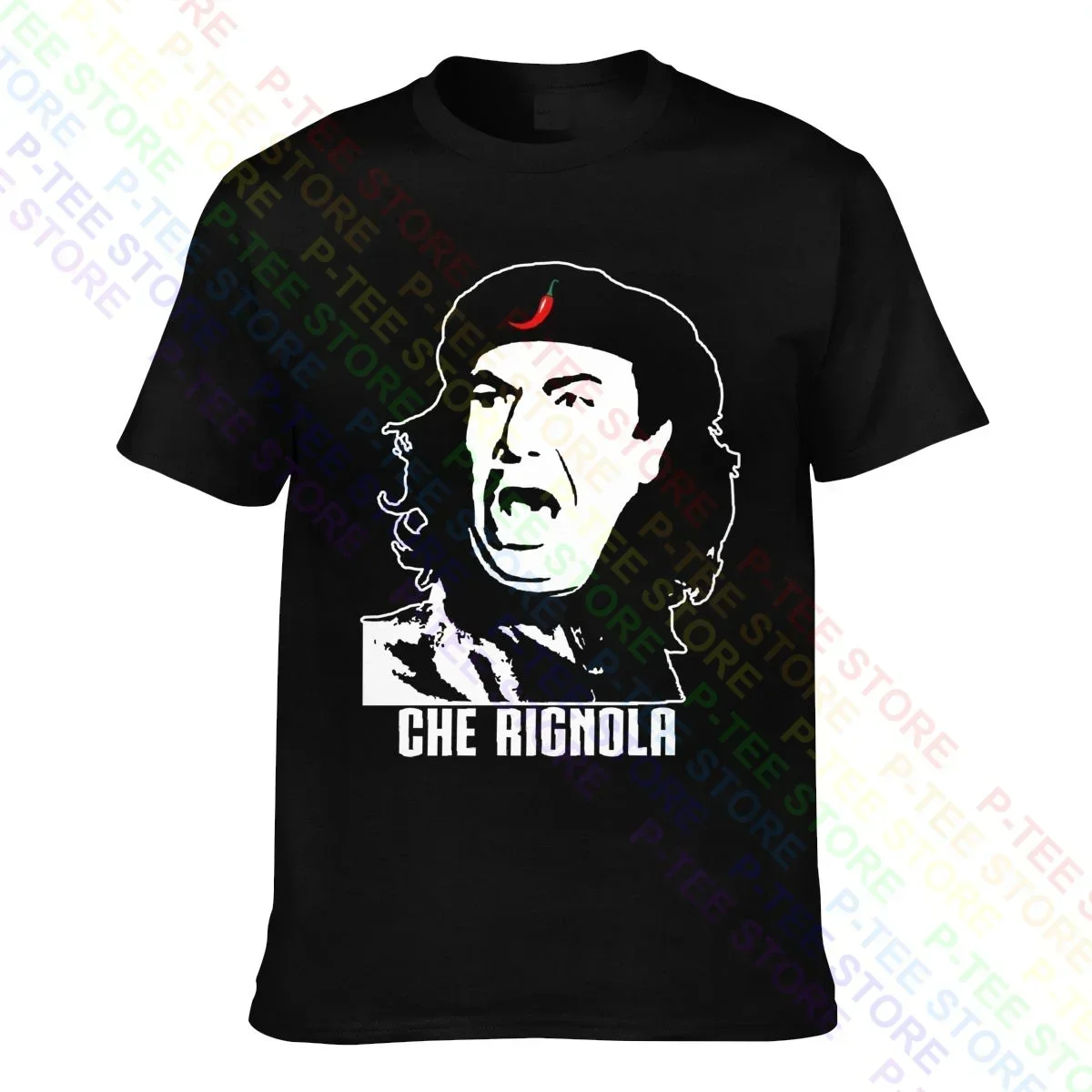 Футболка Maglia Meme Lino Banfi Divertente Che Guevara Che Rignola Cerignola 01, мягкая бестселлер