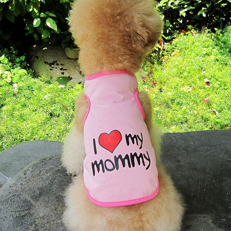 [CLEARANCE SALE] Cute Puppy Vest Shirt Breathable Pet Dog Cat Clothes 