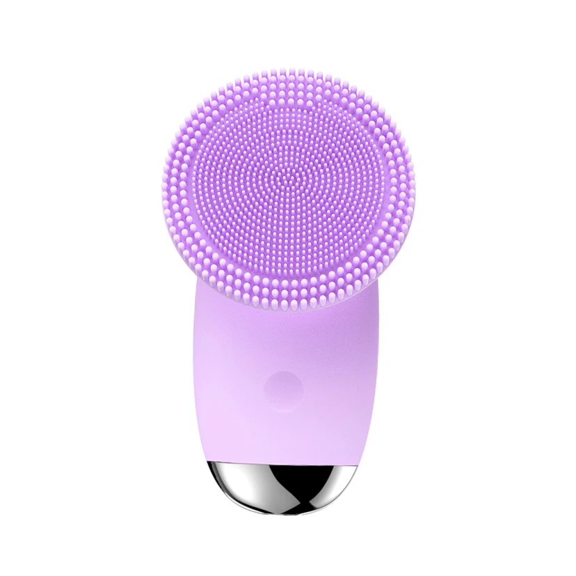 

Hot Products Electric Silicones Facial Cleansing Brush Ultrasonic Skin Care Women Beauty Tools