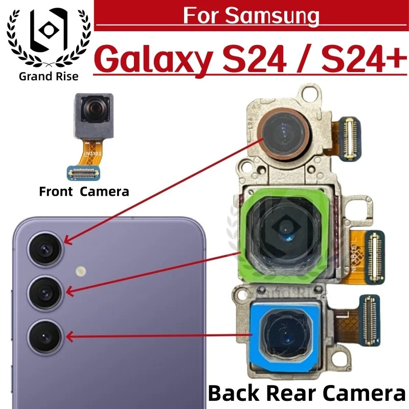 

For Samsung Galaxy S24 Galaxy S24 Plus + Camera Set Front camera Rear camera SM-S921B SM-S921U SM-S926B SM-S926U Main Camera