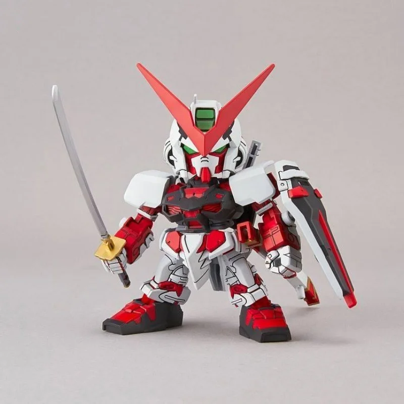 Bandai-Anime SD BB MBF-P02 Gundam, ASTRAY RED Frame, Kit Modelo, Robô Colecionável, Montagem de Qualidade, Brinquedos Ação Plástica, Figuras Presente