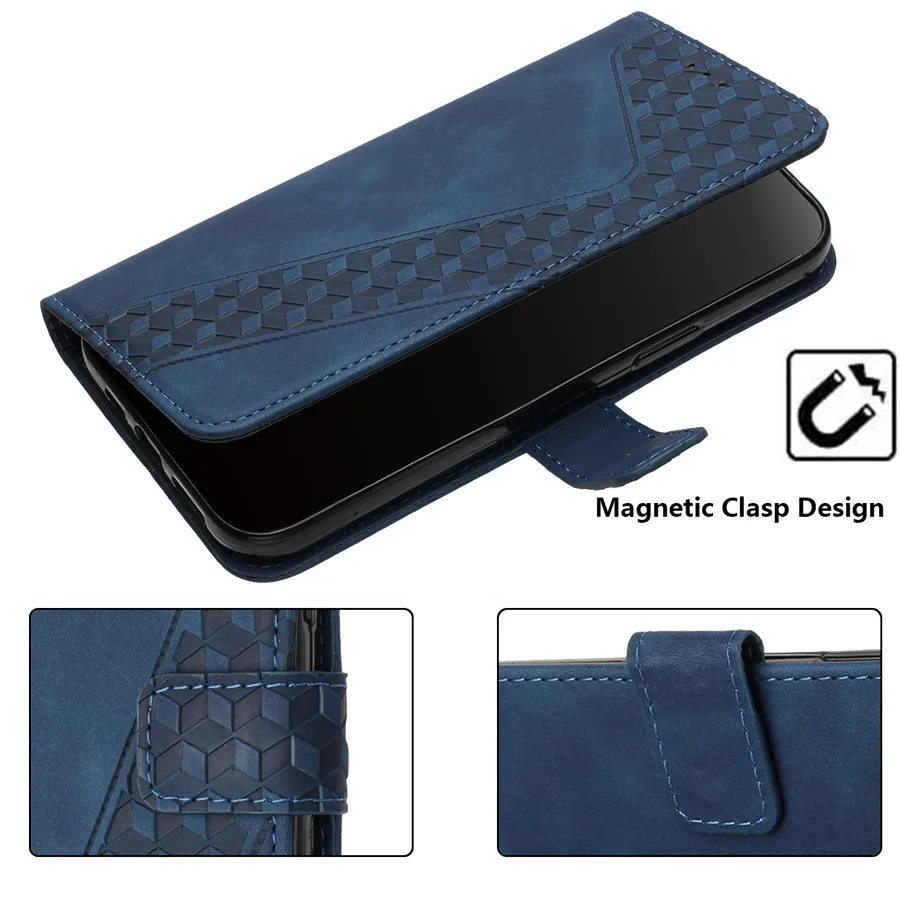 V30 V29 V27 V25 Pro 5G Flip Etui For Vivo V40 SE Leather Wallet Book Case For Vivo V30 Lite V29E V27E V25E X80Lite Luxury Cover