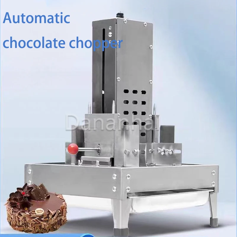 

Commercial Fully Automatic Chocolate Cutting And Shaving Machine, Multifunctional Chocolate Slicing And Crushing Machine