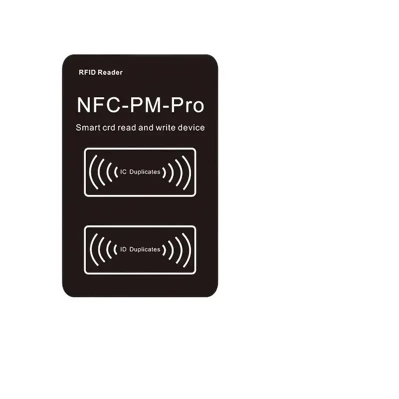 Дубликатор декодирования RFID NFC смарт-чип кардридер 13,56 МГц 1K s50 копия значков 125 кГц T5577 жетон записывающее устройство PM Pro