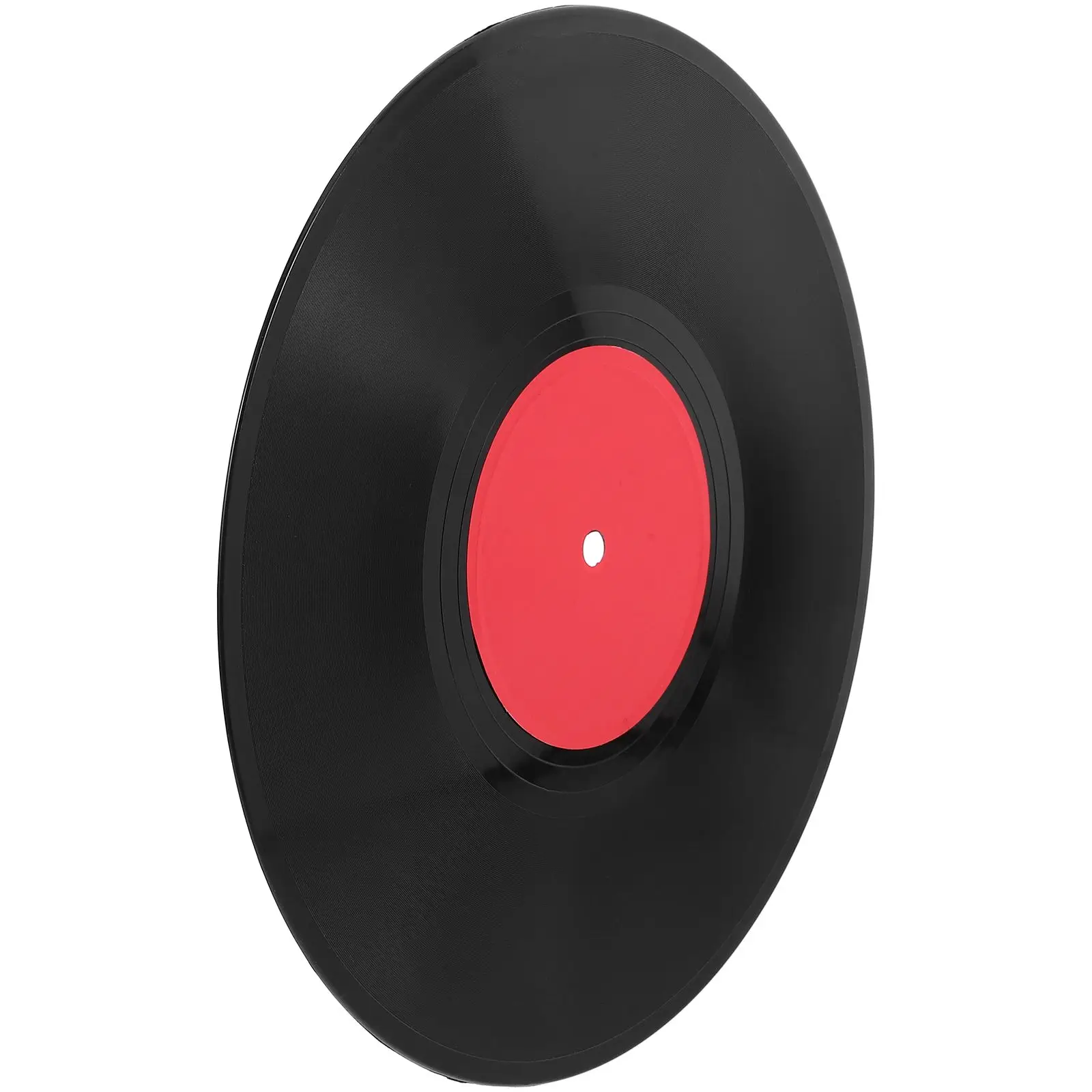 

Vintage Decor Vinyl Record Decoration Wall Plastic Disc Disco Party Decorations Red Fake Records