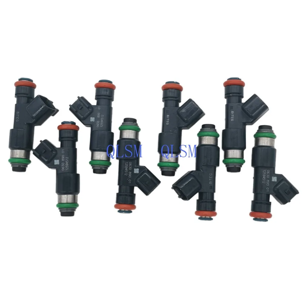 

8-Piece Fuel Injector 12594512 for Chevrolet Solo Tahoe GMC Sierra Yukon 07-09 premium car accessories
