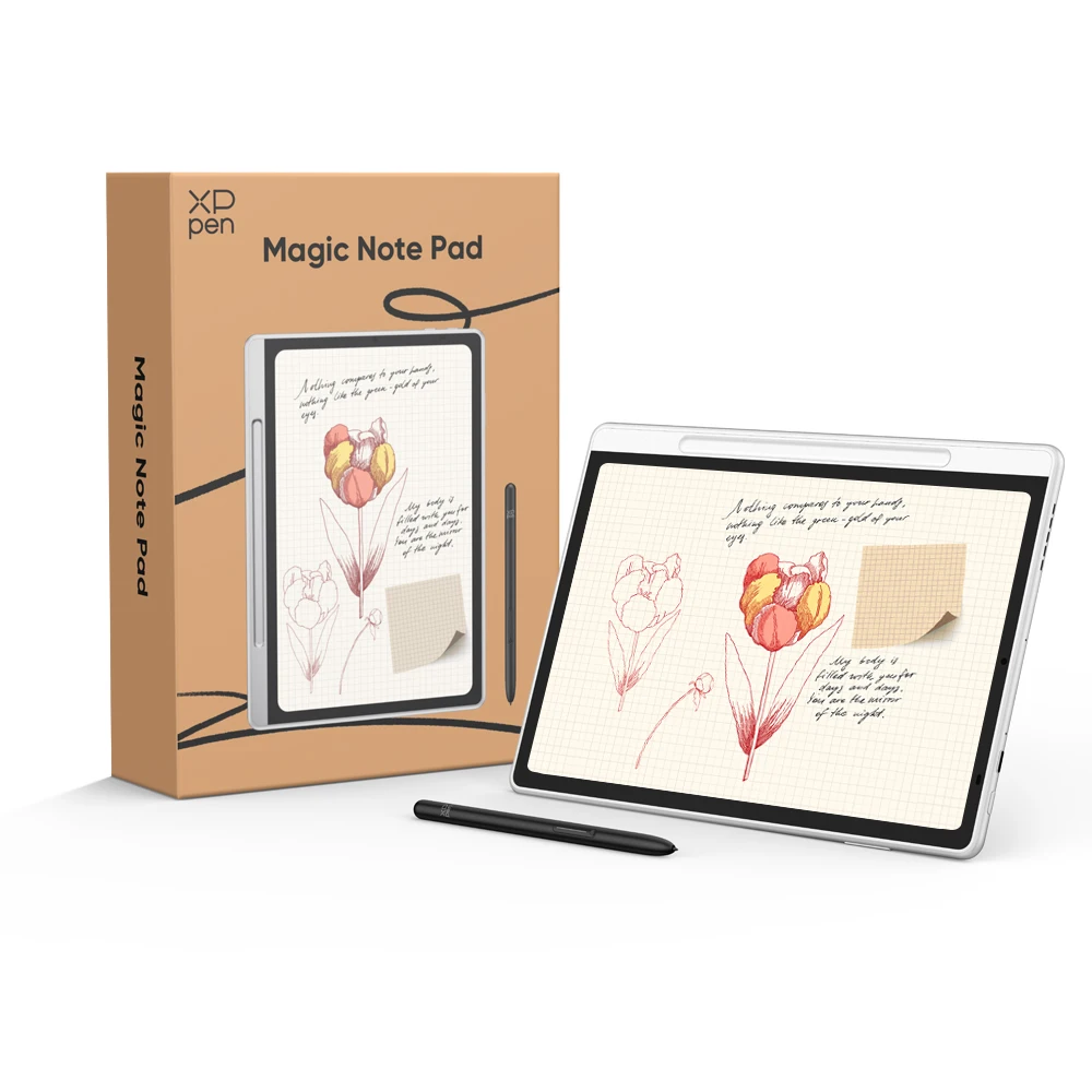 

XPPen Smart NoteBook ebook Reader 3-in-1 Color Note Pad Android 14 with X3 Pro Pencil Google Play for Reading Note-taking Study