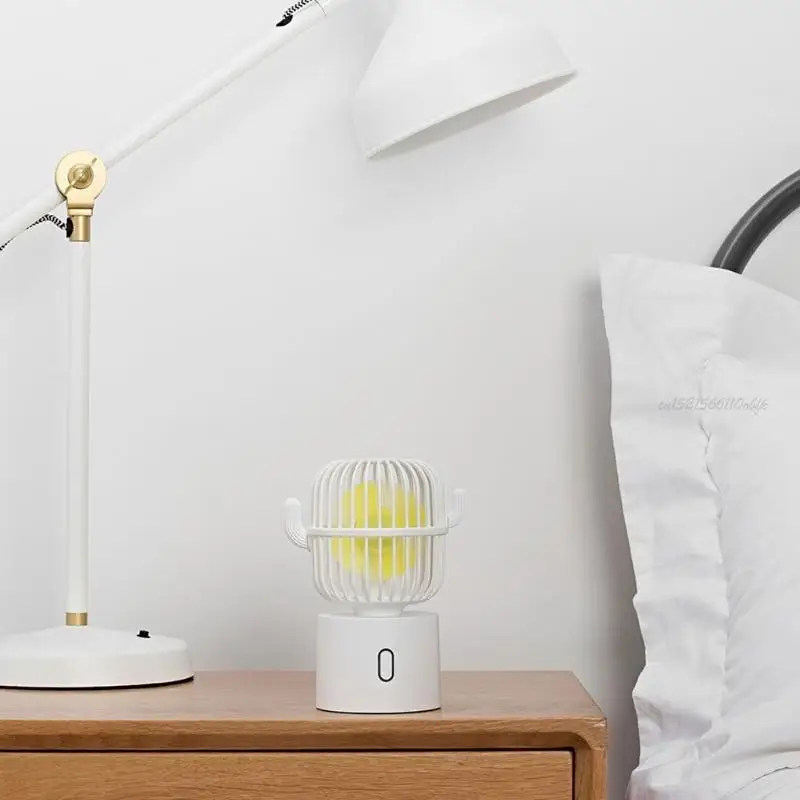 27RB Cactus mini الجدول المحمول باليد إعادة شحنها 80 درجة الدوران التلقائي 3 سرعات