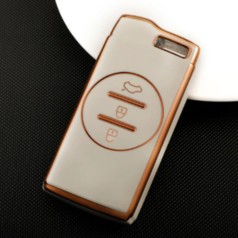 New Design TPU Car Key Case Cover for Chery Tiggo 8 Arrizo 5 7 Pro EQ7 5x 3x Tiggo 7 Smart Holder Protection Accessories Shell