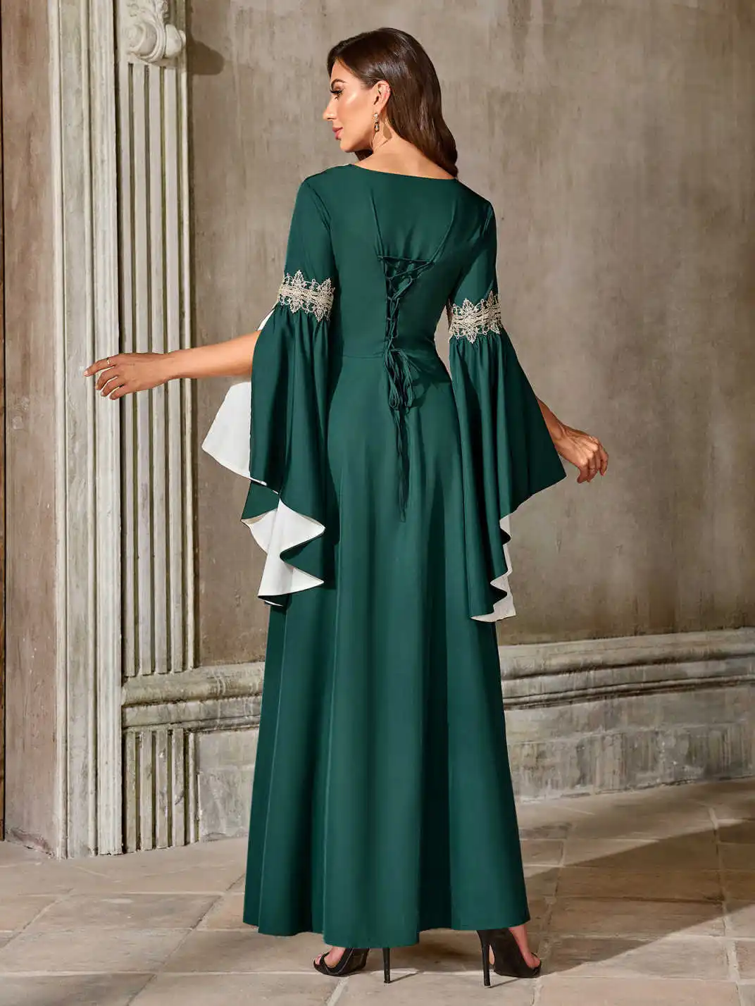 عصر النهضة زي المرأة فستان القرون الوسطى القراصنة الأيرلندية رن فاير فساتين الهالوين الفيكتورية #2