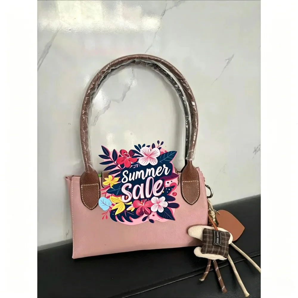 

Women Large Dumpling Bag Classic Foldable Waterproof Nylon Shoulder Tote Lightweight Casual Travel Daily Commute Bag for Ladies
