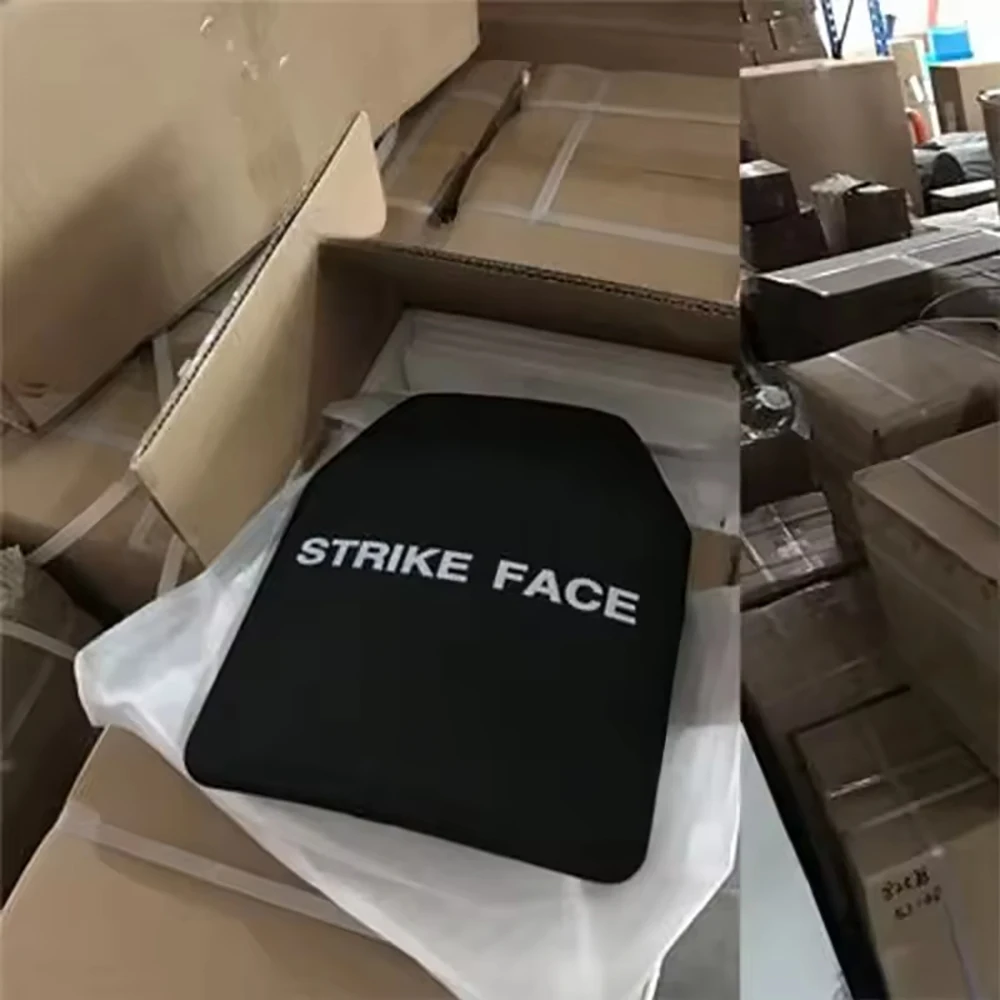 Bulletproof Vest Built-In Plug-In NIJ IIIA Alumina Silicon Carbide Ceramic Plate Military Combat Riot Equipment Shield Vest