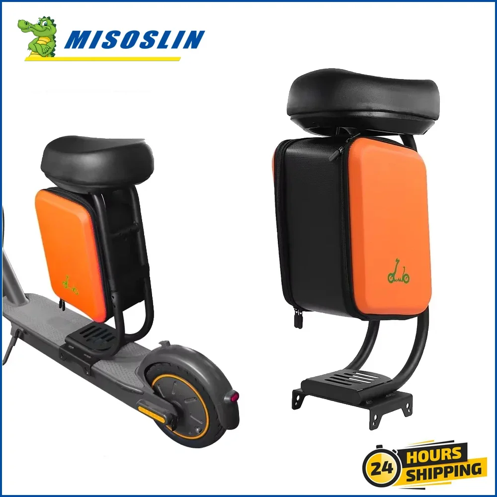 Electric Scooter Multifunctional Seat For Segway Ninebot Max G30 Kickscooter Comfortable Seat Parts With Bag Accessories