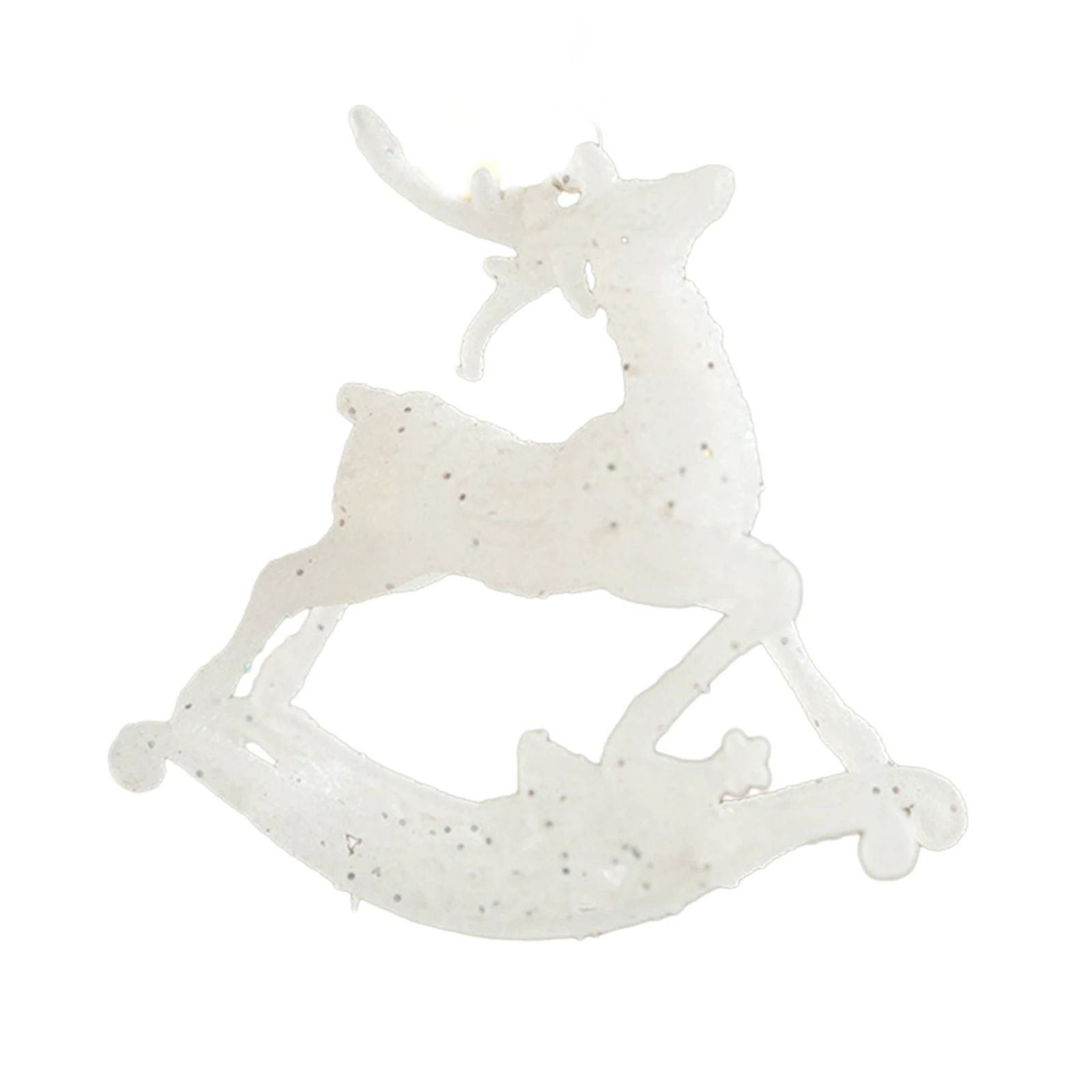 

Christmas Elk Pendant Hanging Elk Pendant Glitter Bell Elk Ornaments Party Decor Decorate Tree Bed Stairs Festive Atmosphere