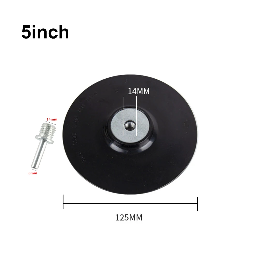 Enhances Sanding Efficiency Angle Grinder Pad 5inch Sanding Pad Reliable Support Versatile Tool Consistent Sanding