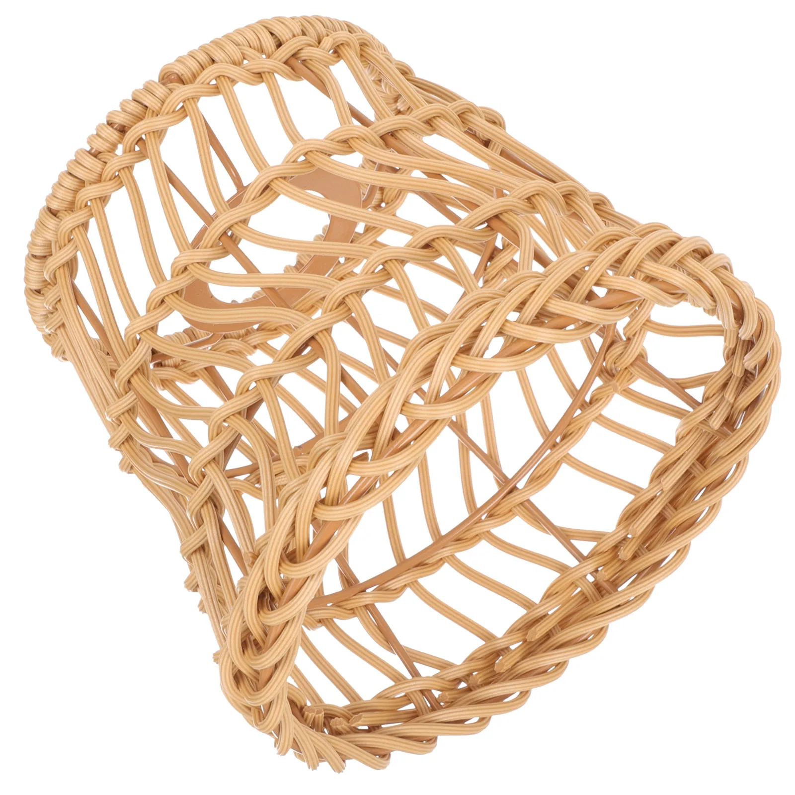 

Rattan Lampshade Woven Pendant Light Cover for Hotel Restaurant Small Beige Handmade Lighting Accessories Durable Safe Material